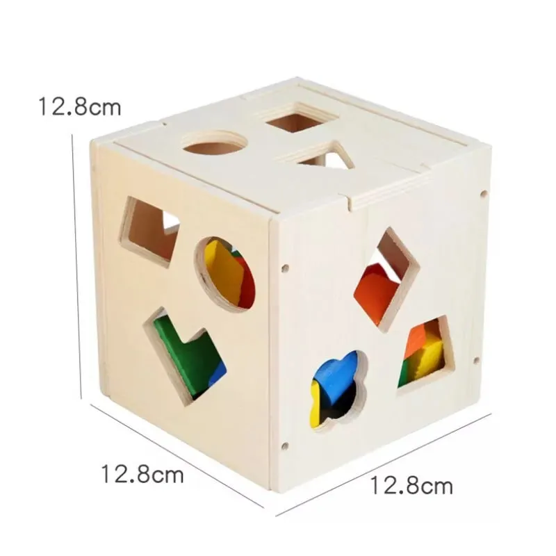 Shape Sorting Intelligence Box - 15 pieces