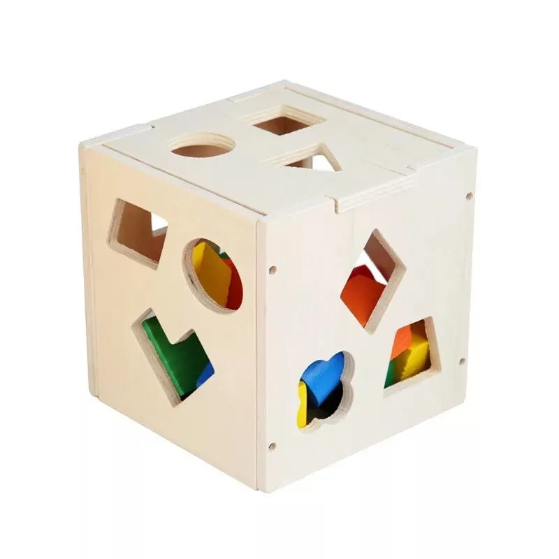 Shape Sorting Intelligence Box - 15 pieces