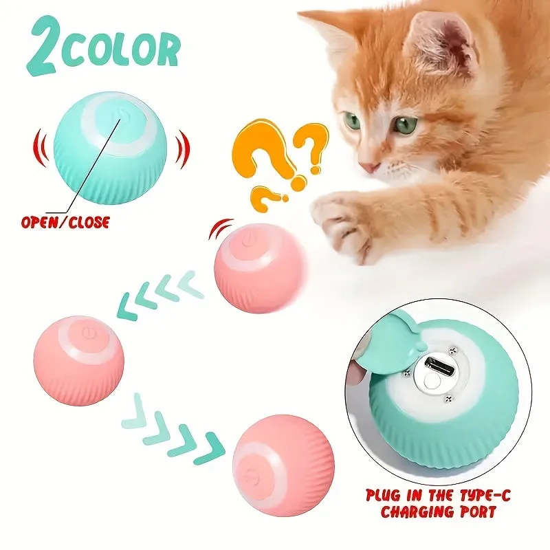 Smart Cat Ball Toy Endless Interactive Fun with AutoRolling