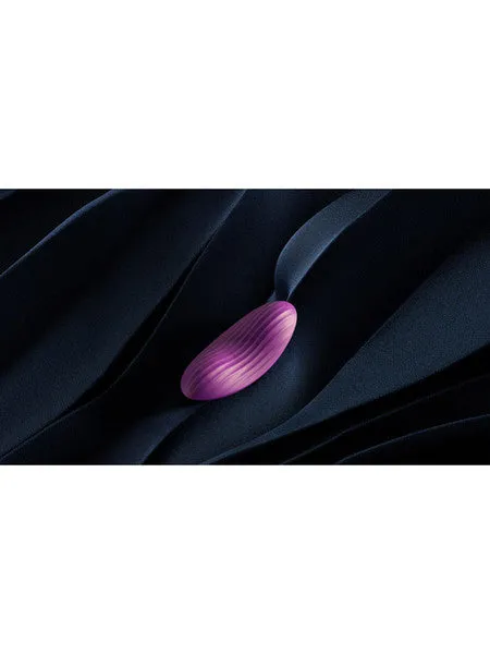 Svakom Edeny Vibrator: App-Controlled, Rechargeable, Wearable Panty Vibrator in Violet