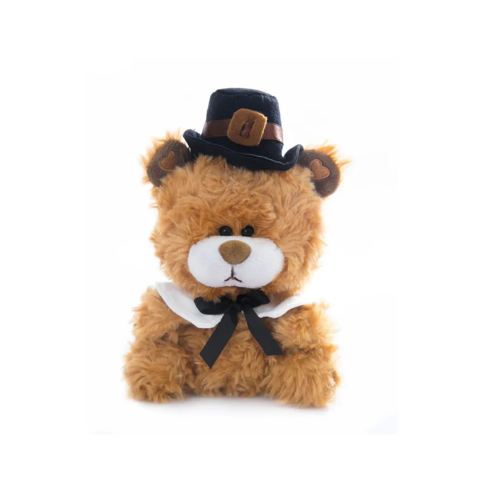 Thanksgiving Bear Brown 6”