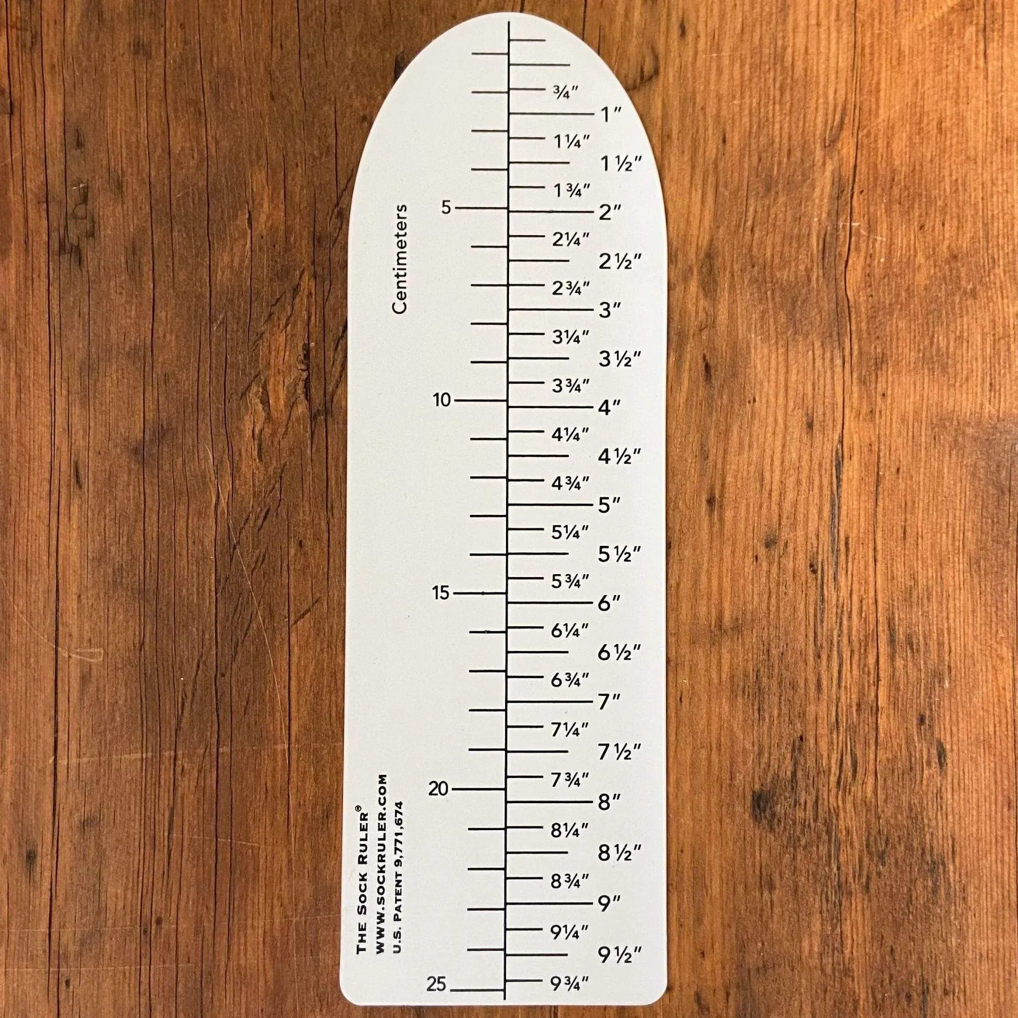 The Sock Ruler