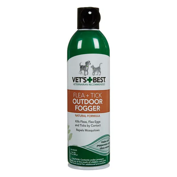 Vet's Best Flea   Tick Outdoor Fogger 14oz