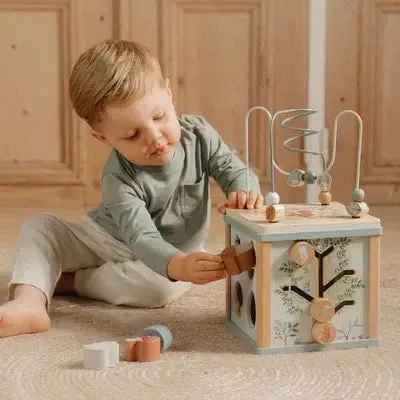 Wooden Activity Cube Forest Friends