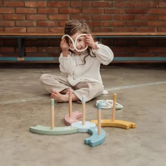 Wooden Ring Toss Game