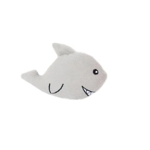 ZippyPaws Burrow Shark 'n Ship Dog Toy