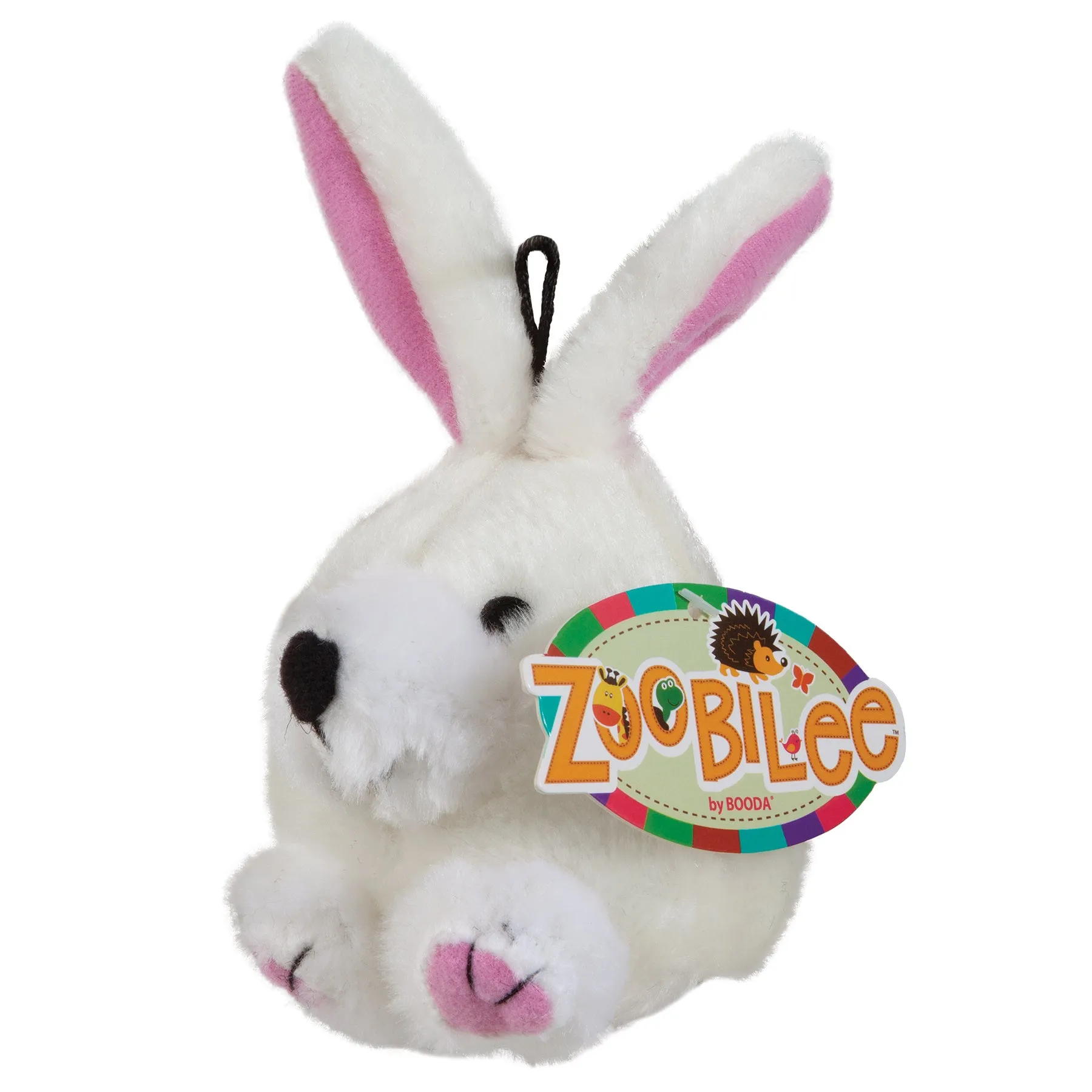 Zoobilee Rabbit Squatters Plush Dog Toy